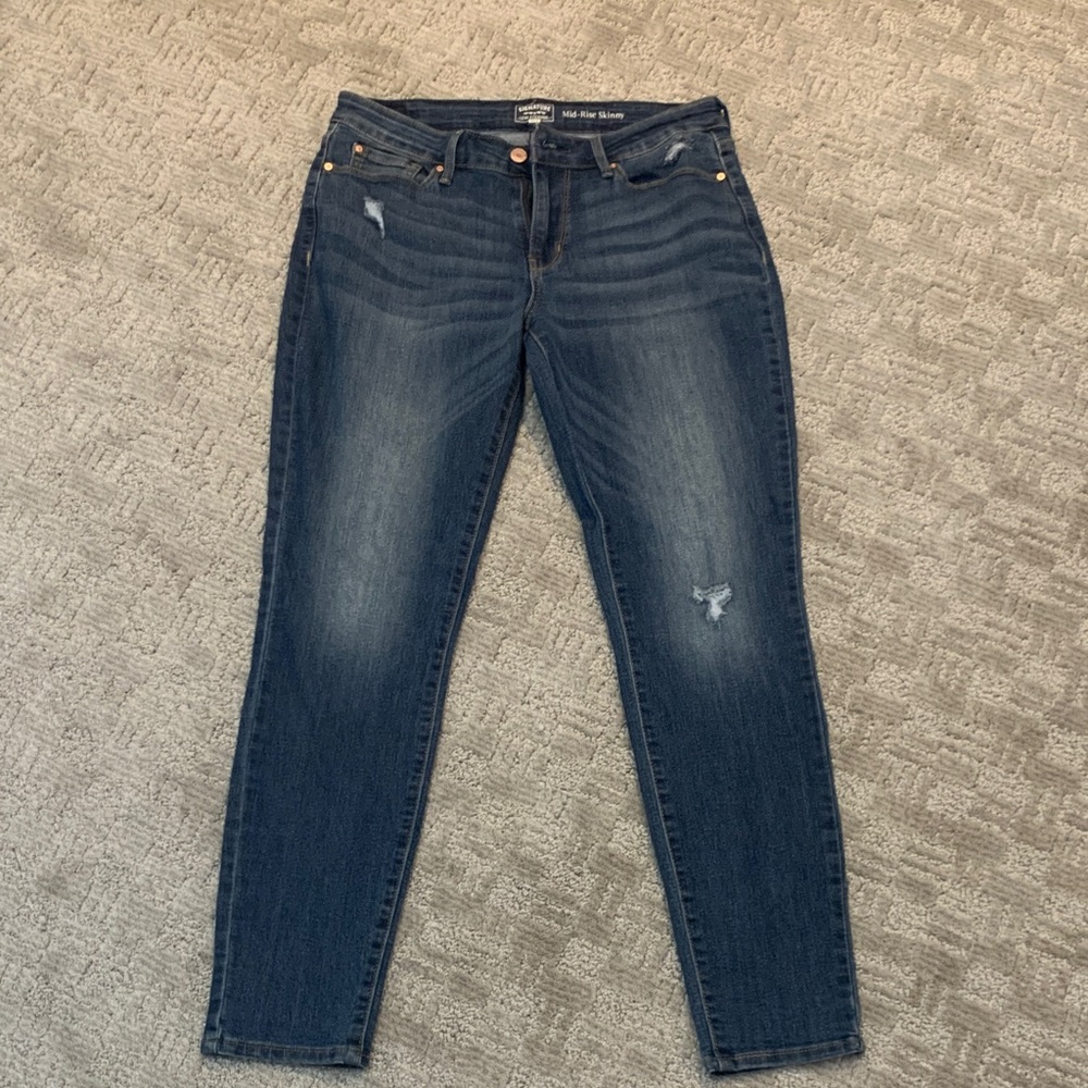 Levi's Gold High Rise Dark Blue Women's Jeans